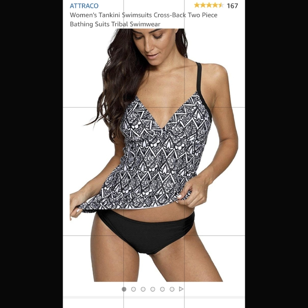 NWT Tankini Swimsuit